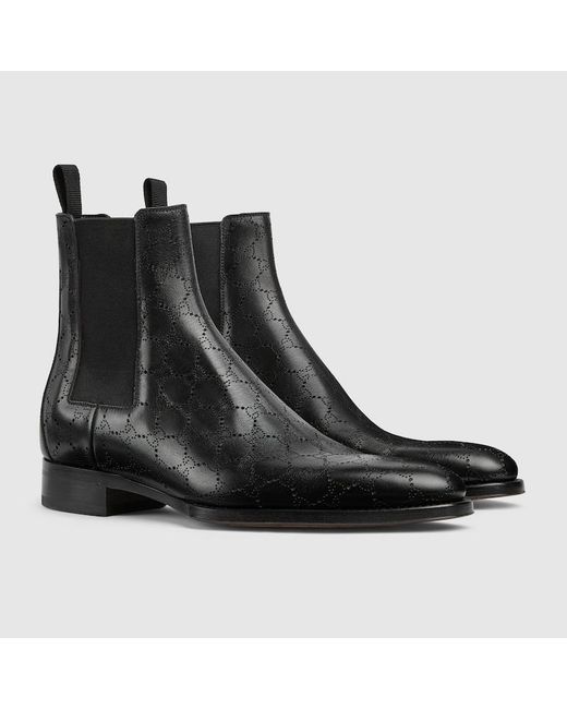Gucci Herrenboot, Größe in Black für Herren