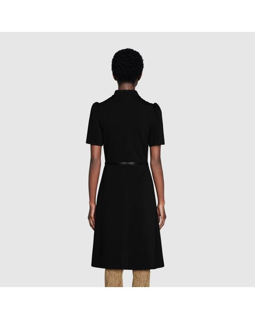 Gucci 【公式】 (グッチ)ホースビット付き ヴィスコース ドレス