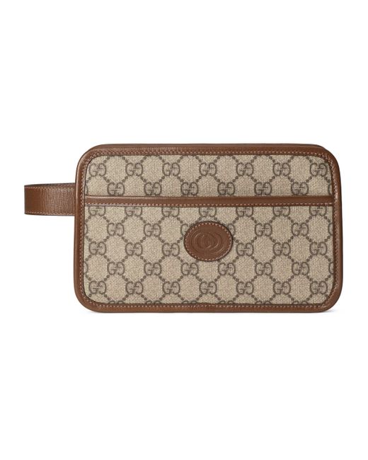 Funda para documentos de viaje con gg Gucci de Cuero de color Neutro para  hombre | Lyst