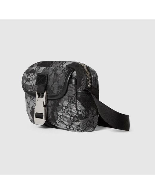 Gucci Mini-Tasche Aus Gg Canvas in Black für Herren