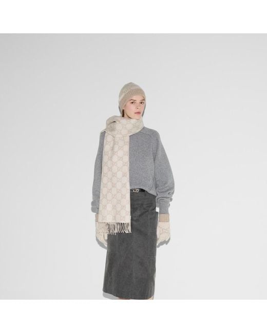 Sciarpa di Gucci in Natural