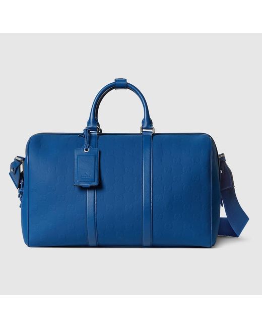 Gucci Mittelgroße Edge Reisetasche in Blue für Herren
