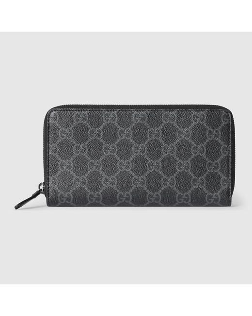 メンズ Gucci 〔Ggエンブレム〕ジップアラウンドウォレット