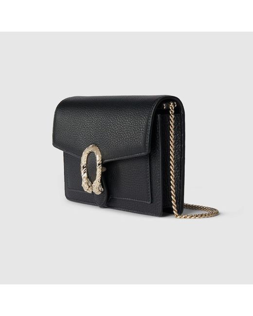 Gucci Black Dionysus Wallet On Chain