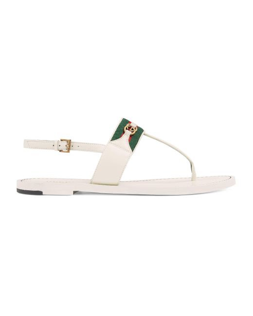 gucci web strap sandal