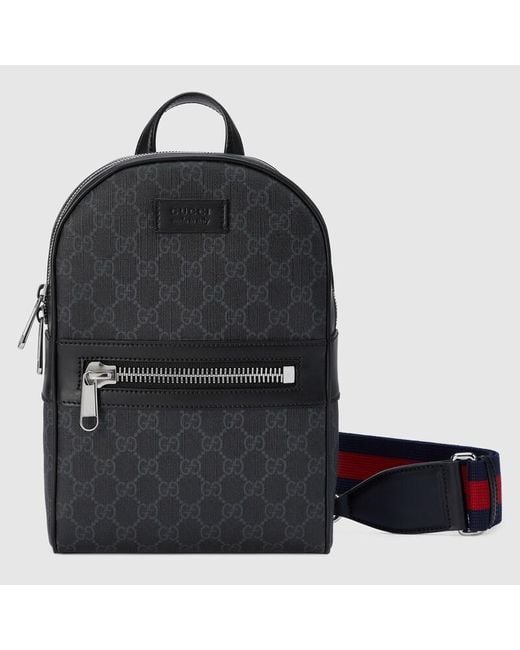 Gucci GG Crossbody Bag in Black for Men Lyst UK