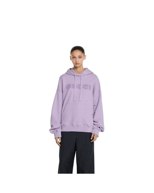 Felpa di Gucci in Purple
