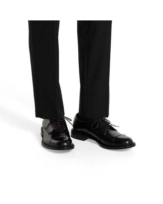 Scarpa Stringata Uomo, Taglia di Gucci in Black da Uomo