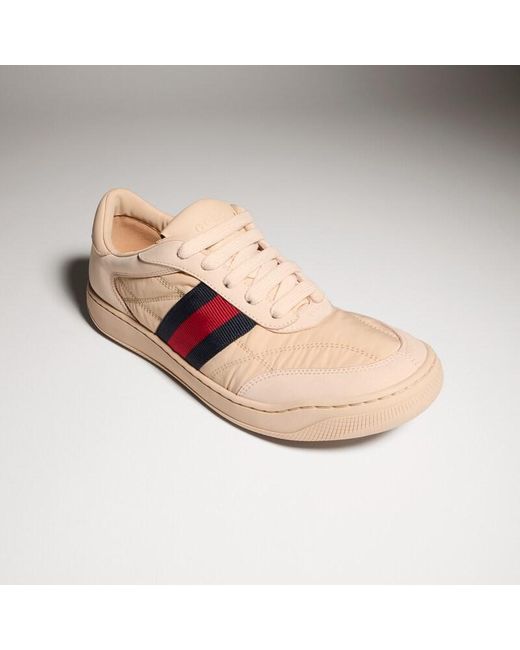 Gucci Pink Screener Sneaker, Uk