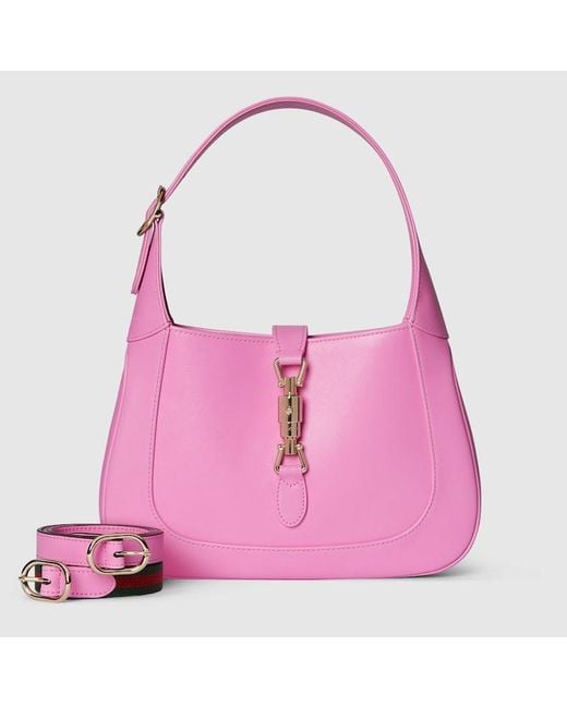Gucci Pink Jackie 1961 Medium Bag, Leather
