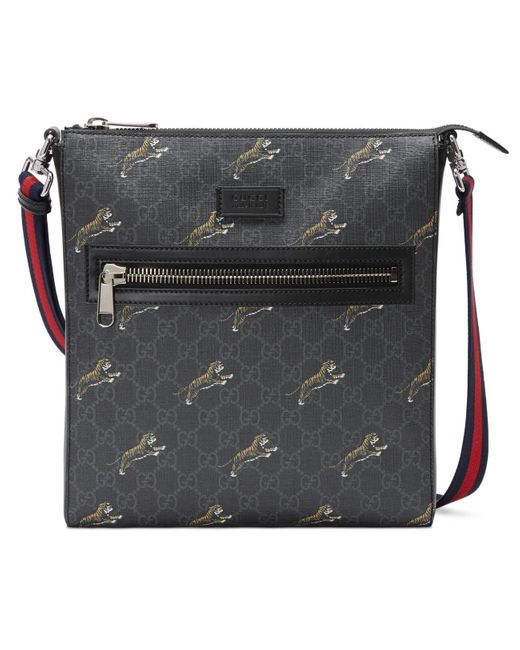 Gucci Multicolor Bestiary Messenger With Tigers for men