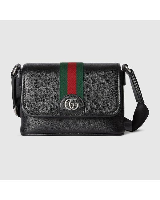 Gucci Black Ophidia Mini Bag, Leather for men