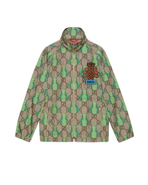 Gucci Natural Pineapple gg Print Jacket for men