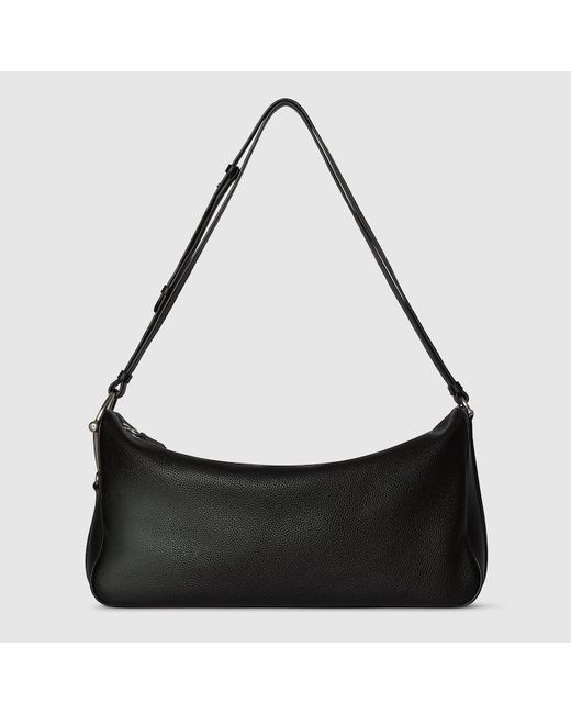 Gucci Black Half Horsebit Crossbody Bag for men