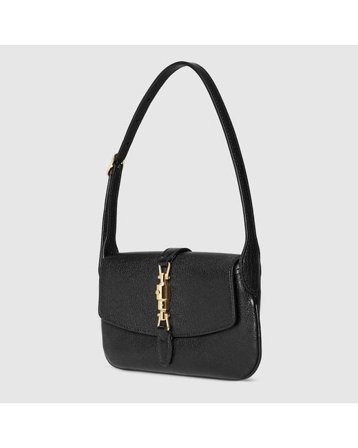 Borsa A Spalla Jackie Misura Piccola di Gucci in Black