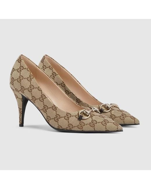 Gucci Metallic Pump With Horsebit, Uk