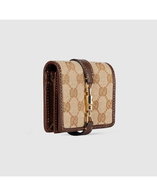 Gucci Natural Jackie Medium Wallet