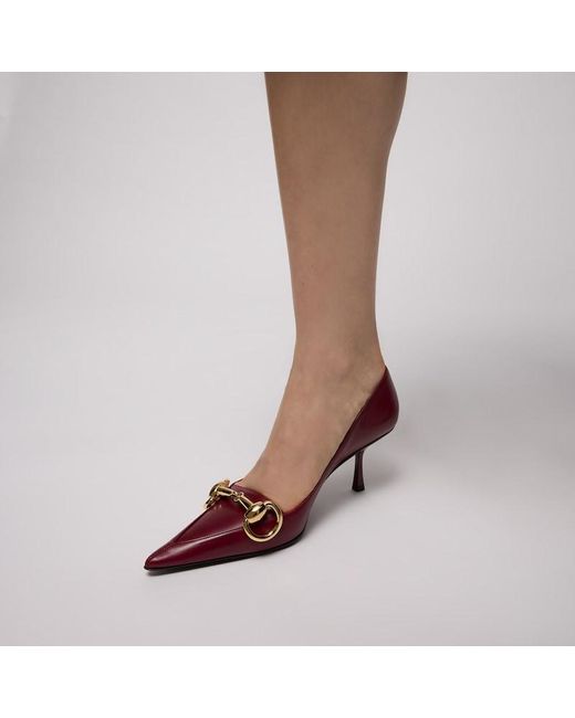 Gucci Red Boulevard Pump