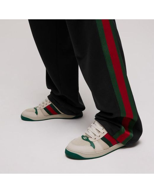 Gucci Green Screener Sneaker, Uk for men