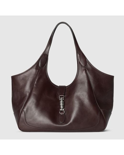 Gucci Brown Mercato Medium Tote Bag
