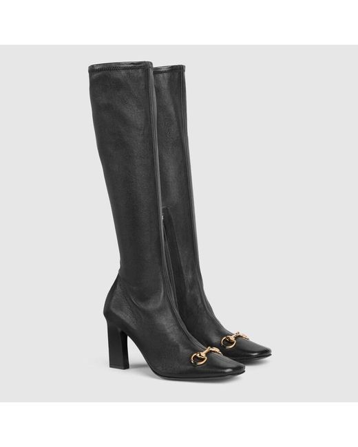 Gucci Black Signora Boot