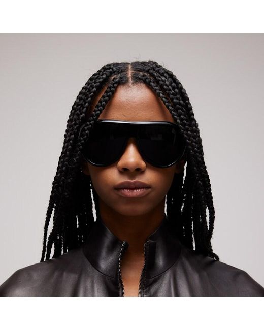Gucci Black Pilot Frame Sunglasses