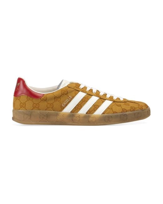 Gucci Canvas Adidas X Men's Gazelle Sneaker in Beige (Natural) for Men |  Lyst