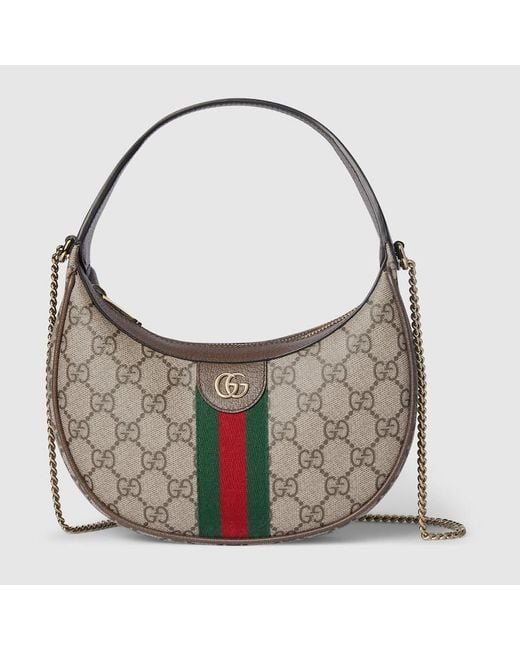 Gucci Brown Ophidia Small Shoulder Bag, Gg Canvas