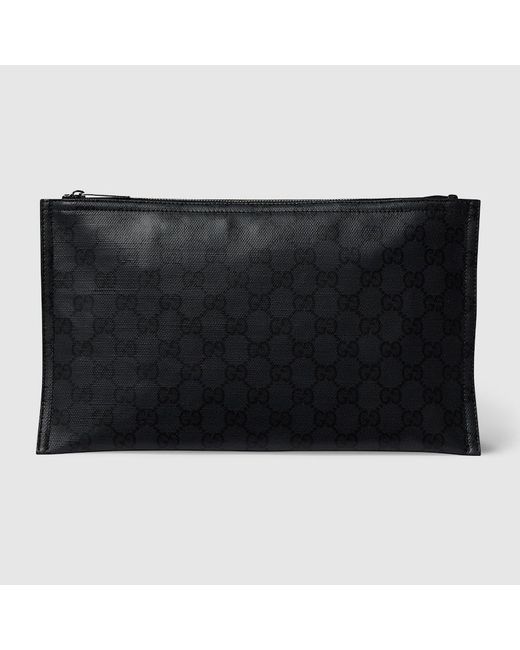 Gucci Black Essence Classic Medium Pouch for men