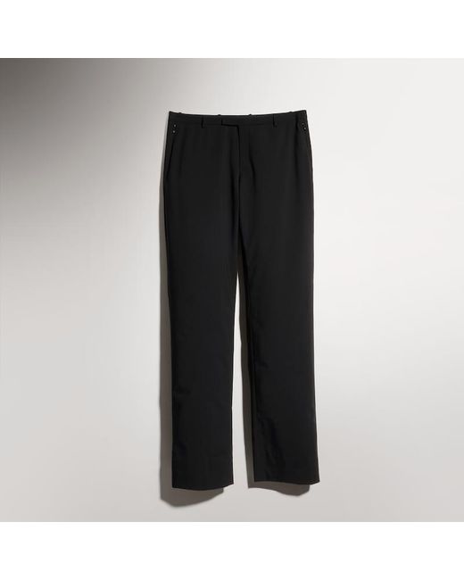 Gucci Black Technical Wool Blend Pants for men