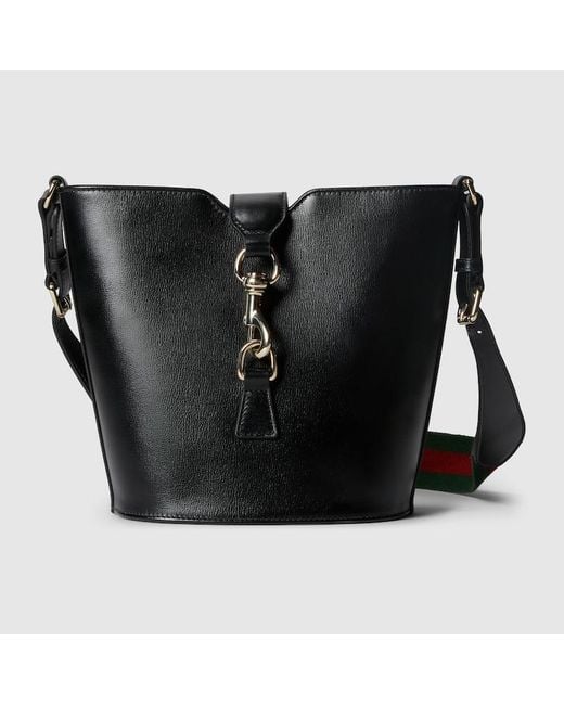 Gucci Black Mini Bucket Shoulder Bag