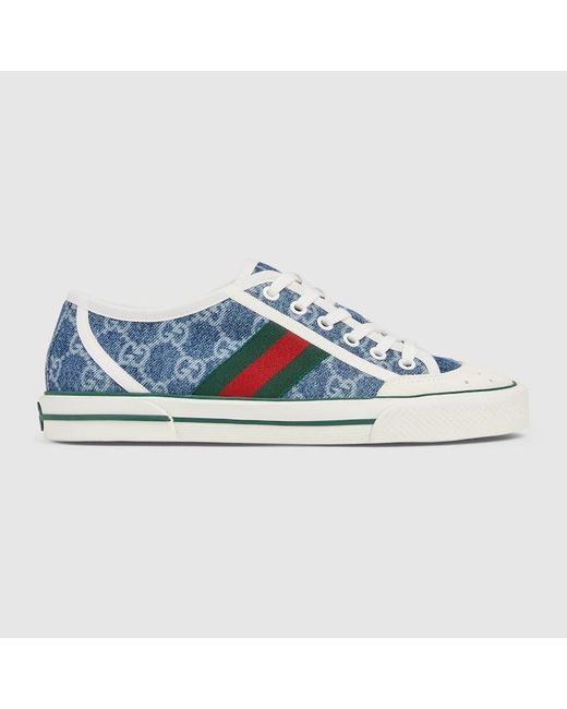 Gucci Blue Tennis 1977 Sneaker, Fabric