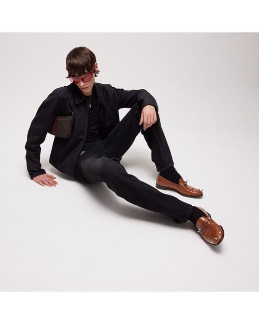 Gucci Brown Studded Loafer, Uk for men