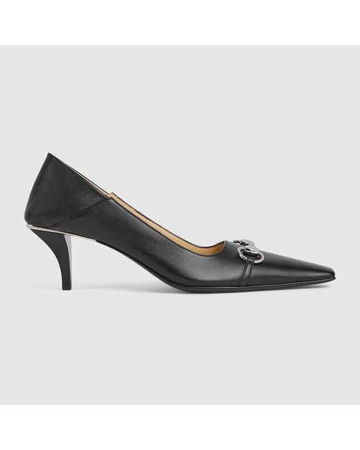 Gucci Black Vittoria Pump