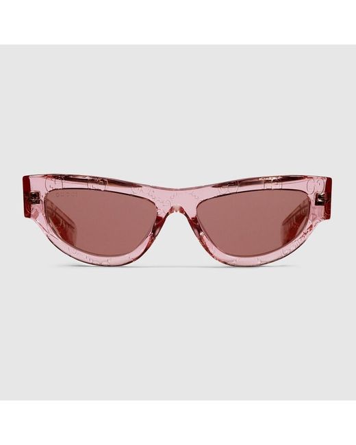 Gucci Pink Sonnenbrille