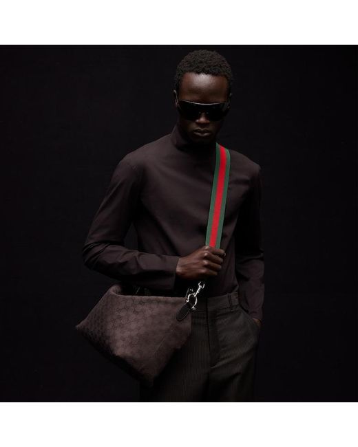 Gucci Brown Brera Medium Crossbody Bag for men
