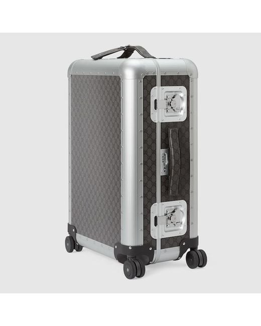 Gucci Gray Porter Medium Trolley for men