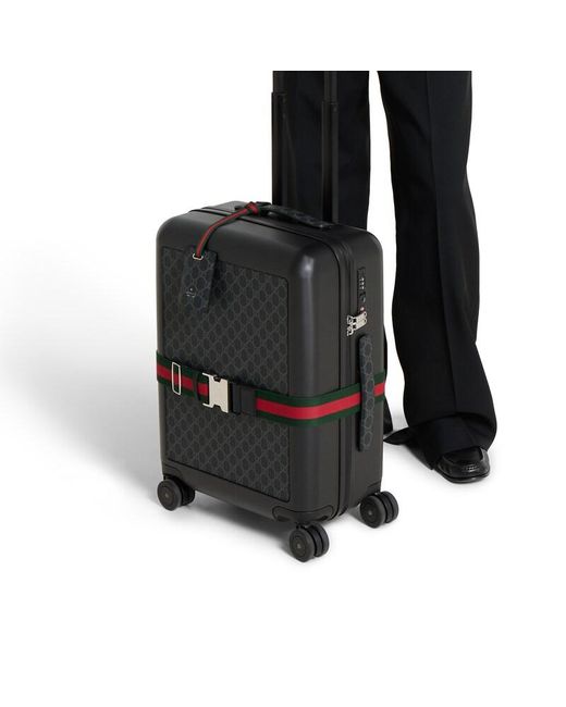 Gucci Black Luggage Elastic Web Band for men