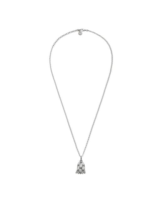 Gucci Ghost Necklace in Metallic | Lyst