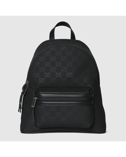 Zaino Edge Misura Media di Gucci in Black da Uomo