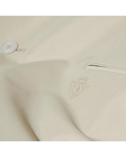 Gucci Natural Lightweight Cotton Nylon Twill Jacket for men