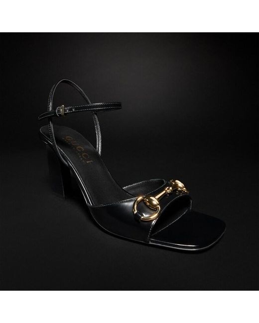 Gucci Black Signora Sandal