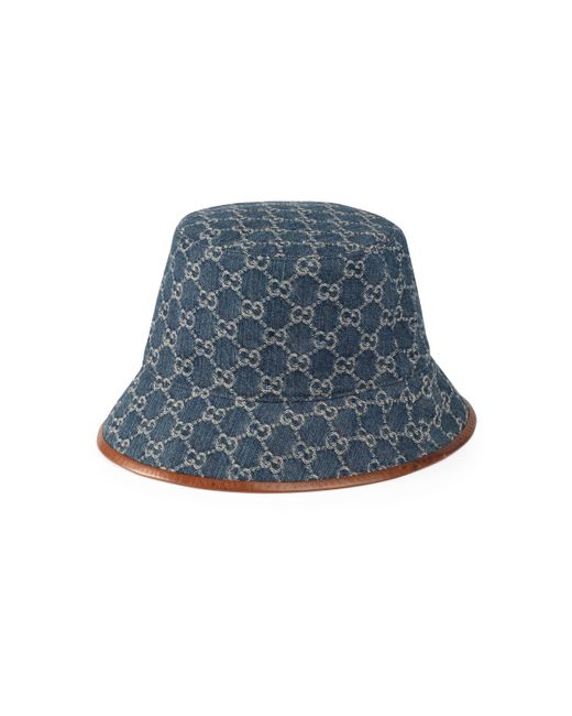 Gucci GG Canvas Bucket Hat in Blue for 