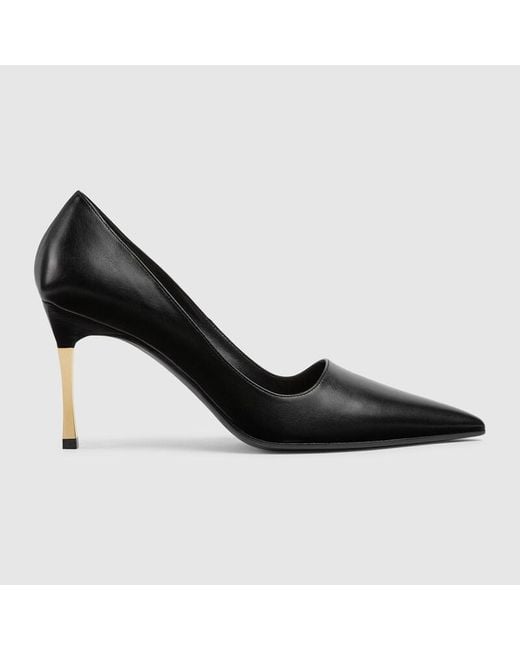 Gucci Black Bombshell Pump