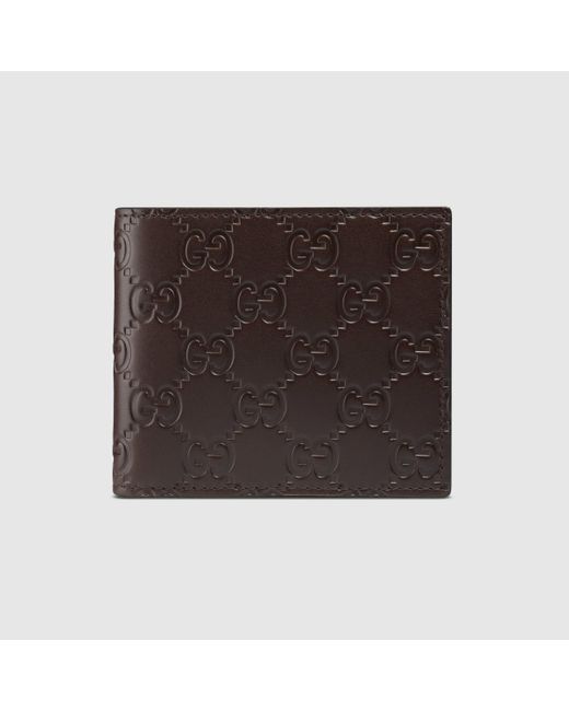 Gucci Brown Signature Wallet for men