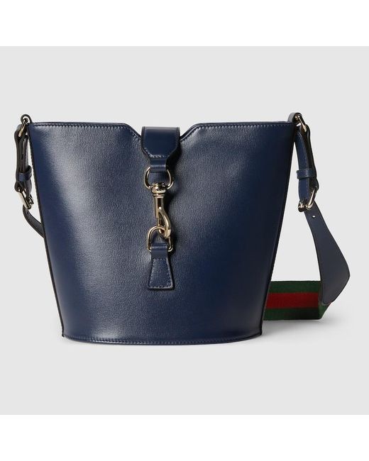 Gucci Blue Mini Bucket Shoulder Bag