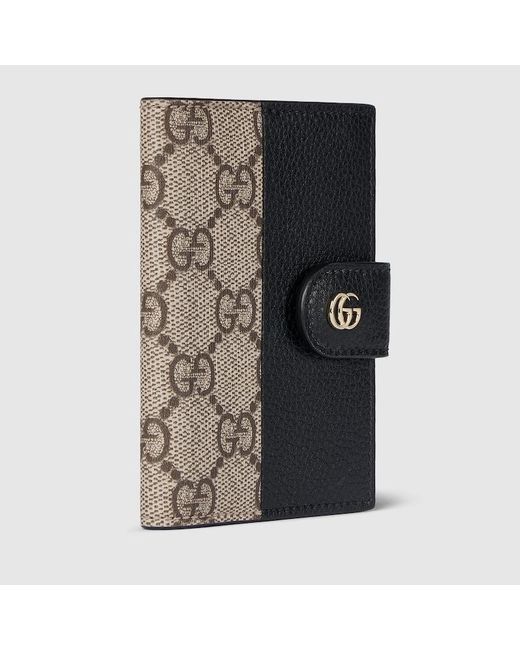 Gucci Multicolor Bi-Colour Gg Marmont Card Case