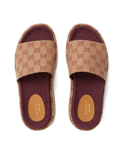 Original gg slider sandal for women sales