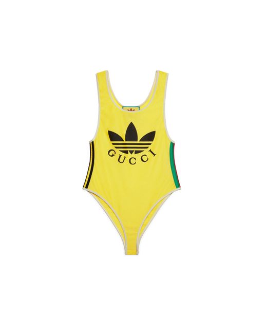 Gucci Adidas X Swimsuit in Yellow | Lyst