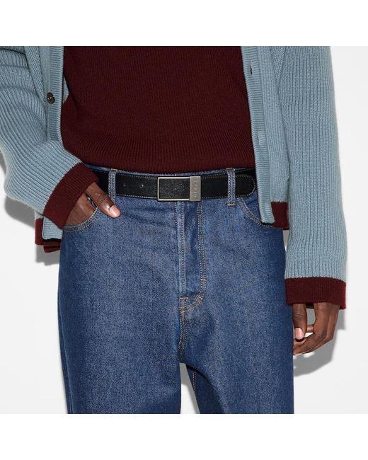 Ceinture Réversible Avec Boucle Rectangulaire, Taille 100 Gucci pour homme en coloris Black